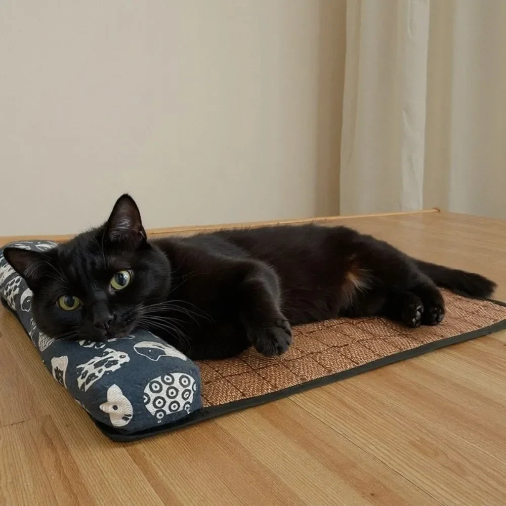 Safe Cute Print Pet Cooling Mats Washable - MyPetDollar.com