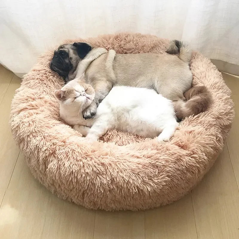 Round Pet Bed for Large Dog Bed Donut Long - MyPetDollar.com