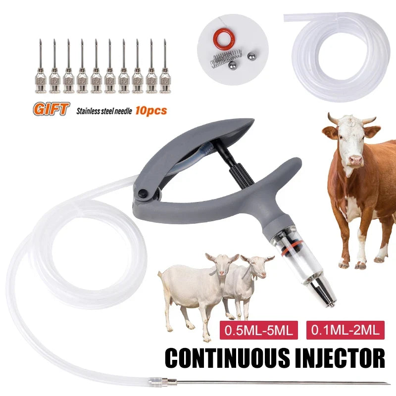 2ml/5ml Poultry Animal Automatic Syringe - MyPetDollar.com