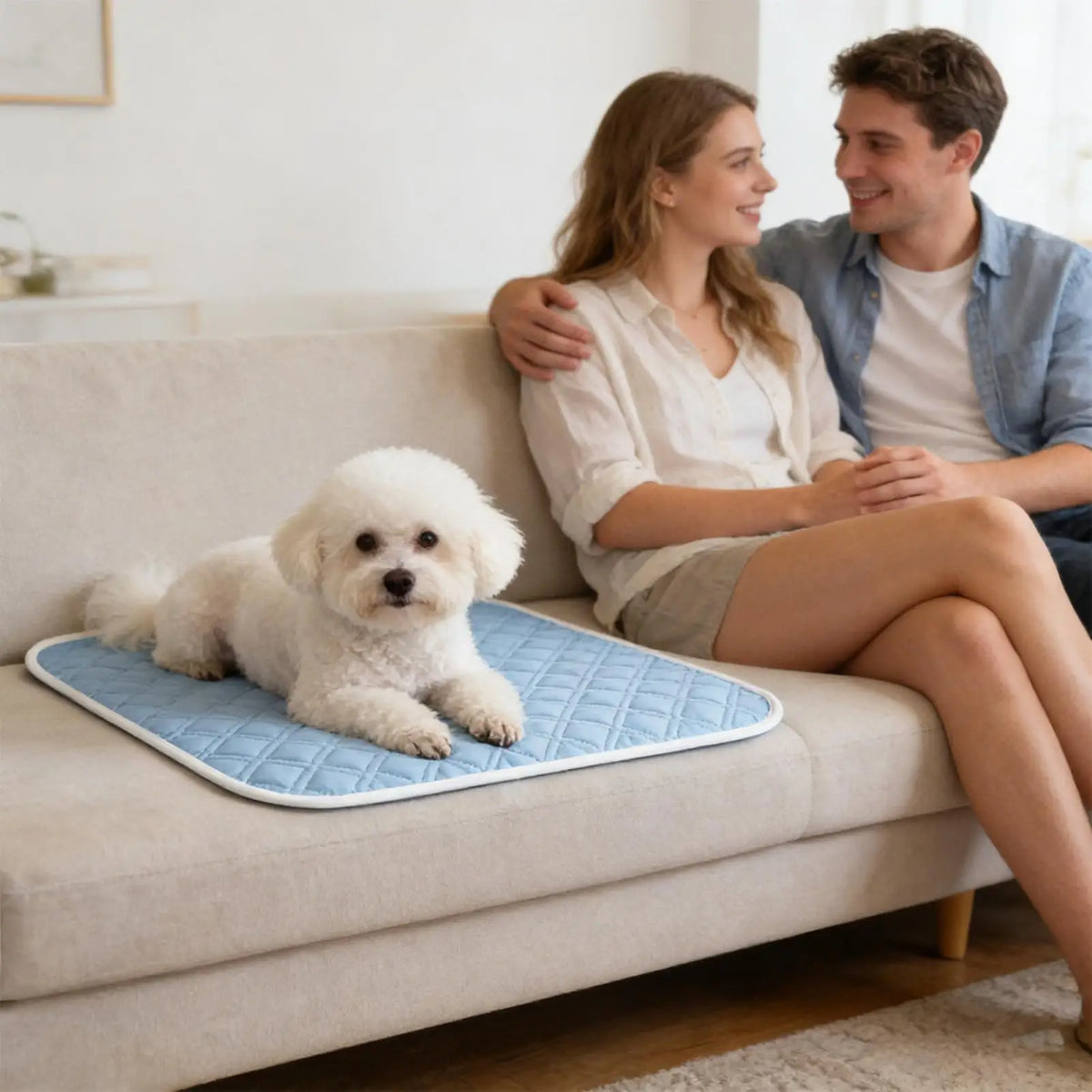 45x35cm New Dog Cooling Mat Summer Washable - MyPetDollar.com