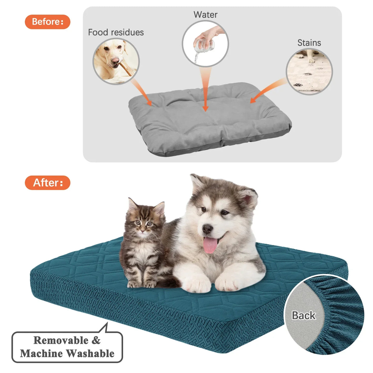 Dog Bed Covers Replacement Washable - - MyPetDollar.com
