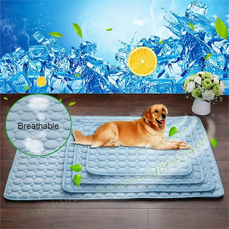 Pet Cooling Mat for Dogs Cats Summer - MyPetDollar.com