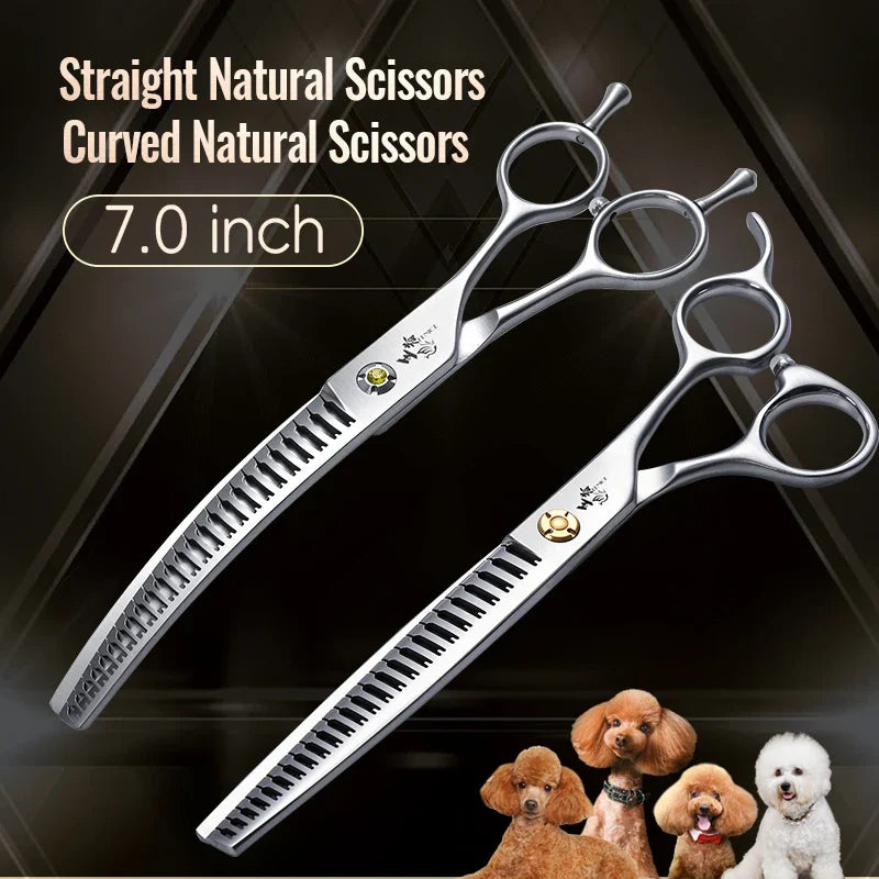 Fenice 7 7.5 Inch Vg10 Steel 3D Gradient Traceless Dog – 7 Colors