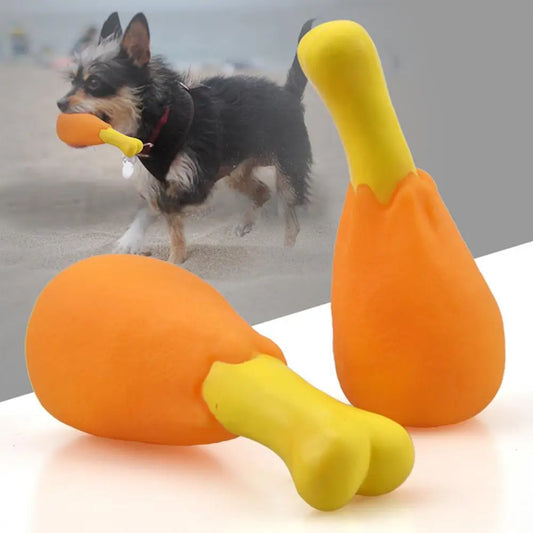 Chicken Leg Puppy Toy Elastic Interactive - MyPetDollar.com