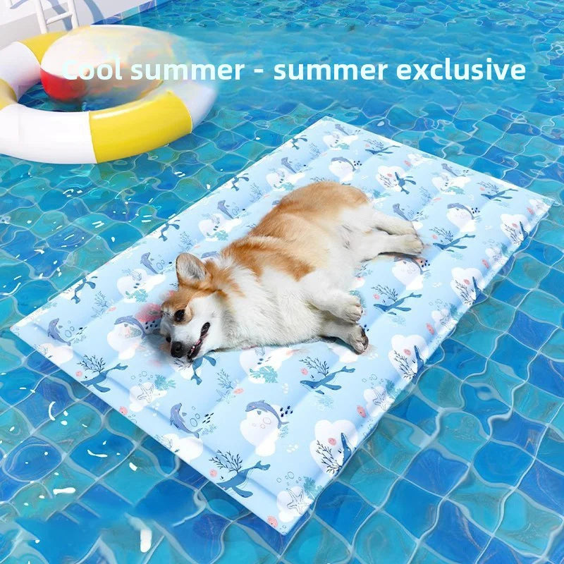 Cartoon Print Summer Cooling Mat for Dogs - MyPetDollar.com