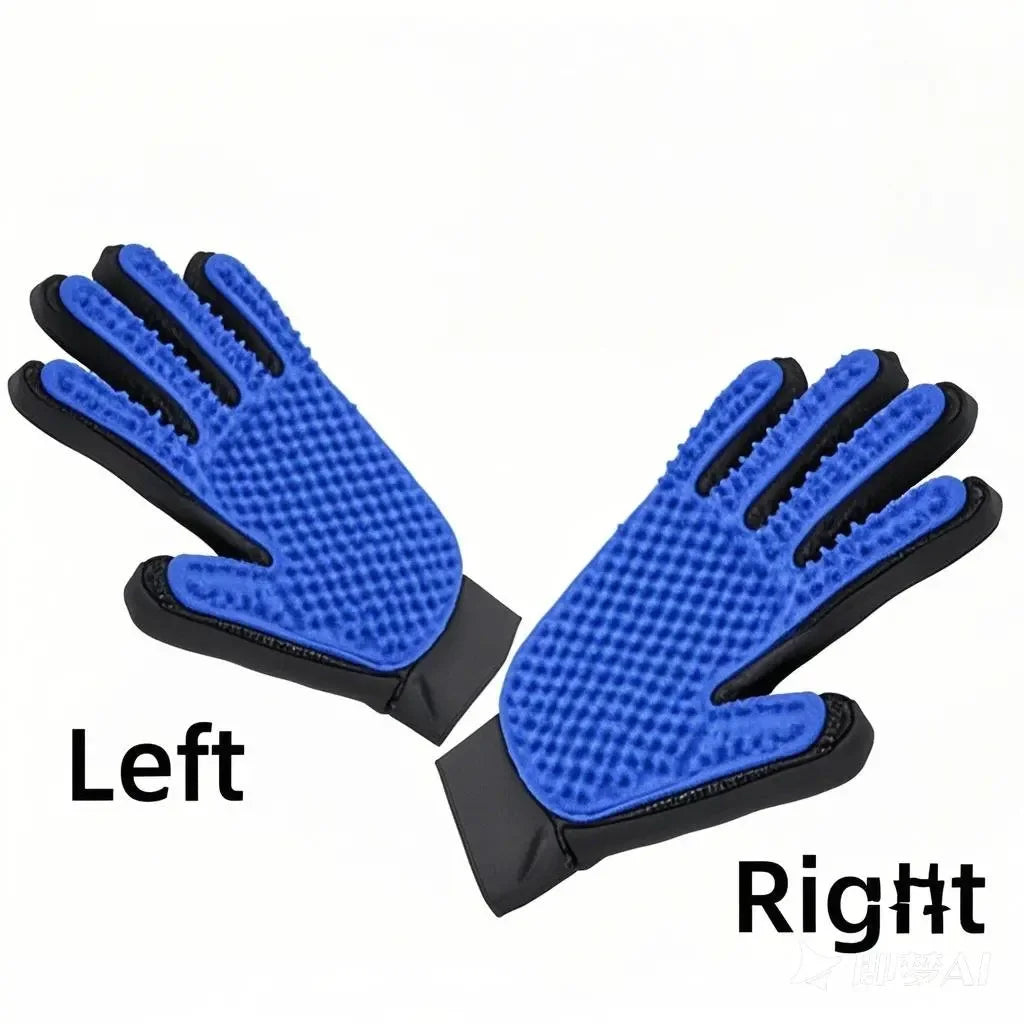 Pet Hair Glove Comb Dog & Cat Grooming Cleaning – Dog Supplies