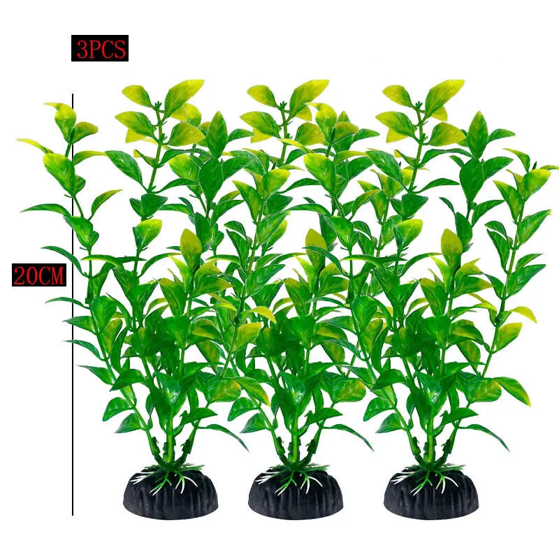 Artificial Aquarium Decor Plants Water Weeds - MyPetDollar.com