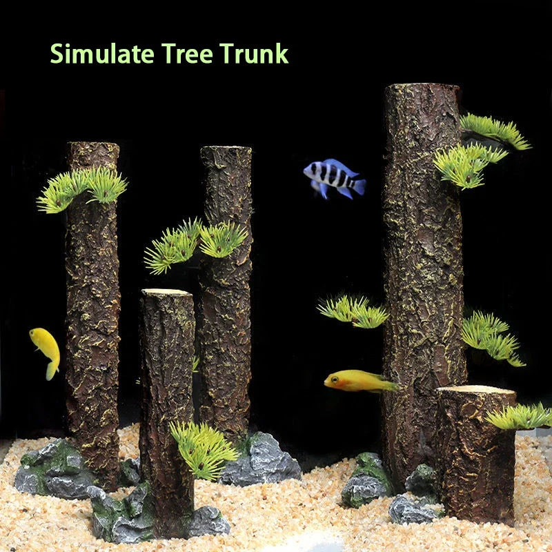 Fish Tank Resin Sinking Wood Aquarium - MyPetDollar.com