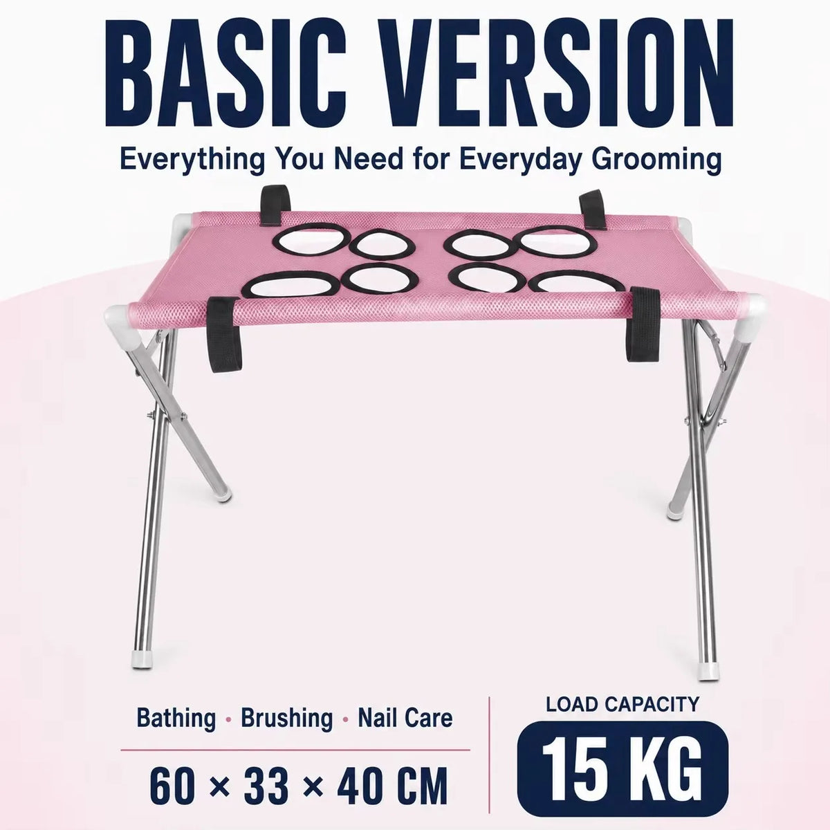 Pet Grooming Hammock Table Foldable Stand - MyPetDollar.com