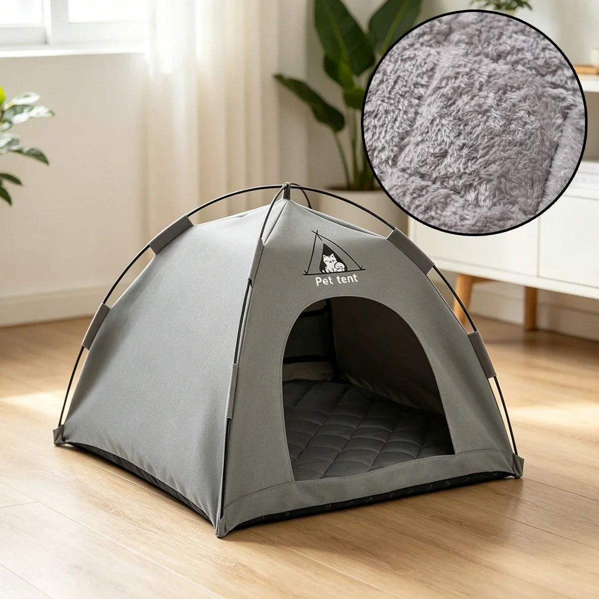 Dog/Cat Tent Bed,Pet Waterproof Teepee - MyPetDollar.com