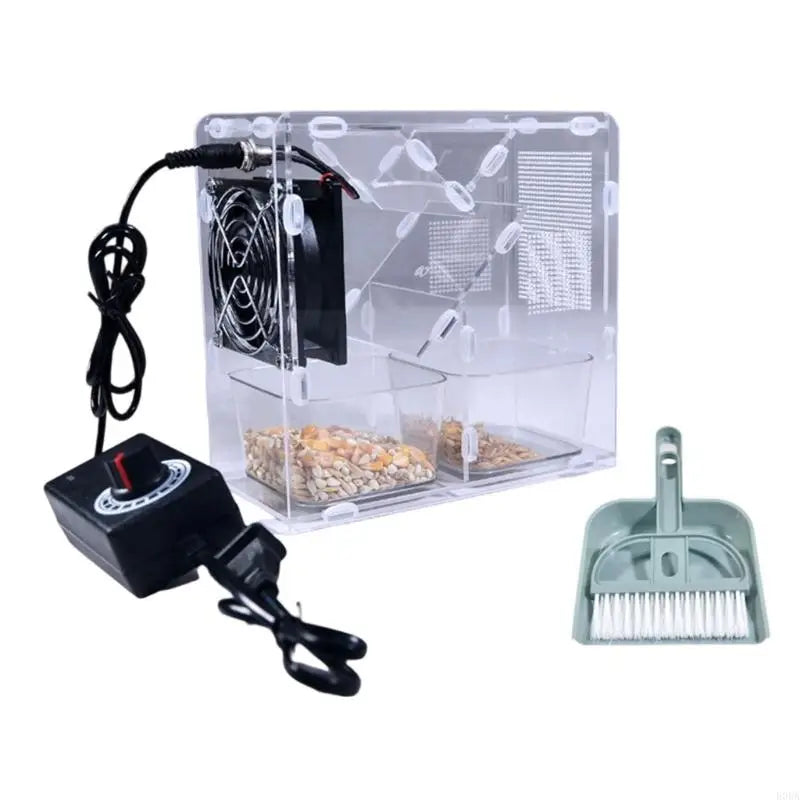Bird Grains Blowing Ma Adjustable Speed Fan Seed Shelling – 2 Colors