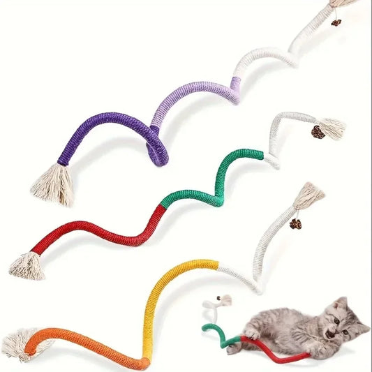 Cotton Cat Chew Toy for Teeth Cleaning, - MyPetDollar.com
