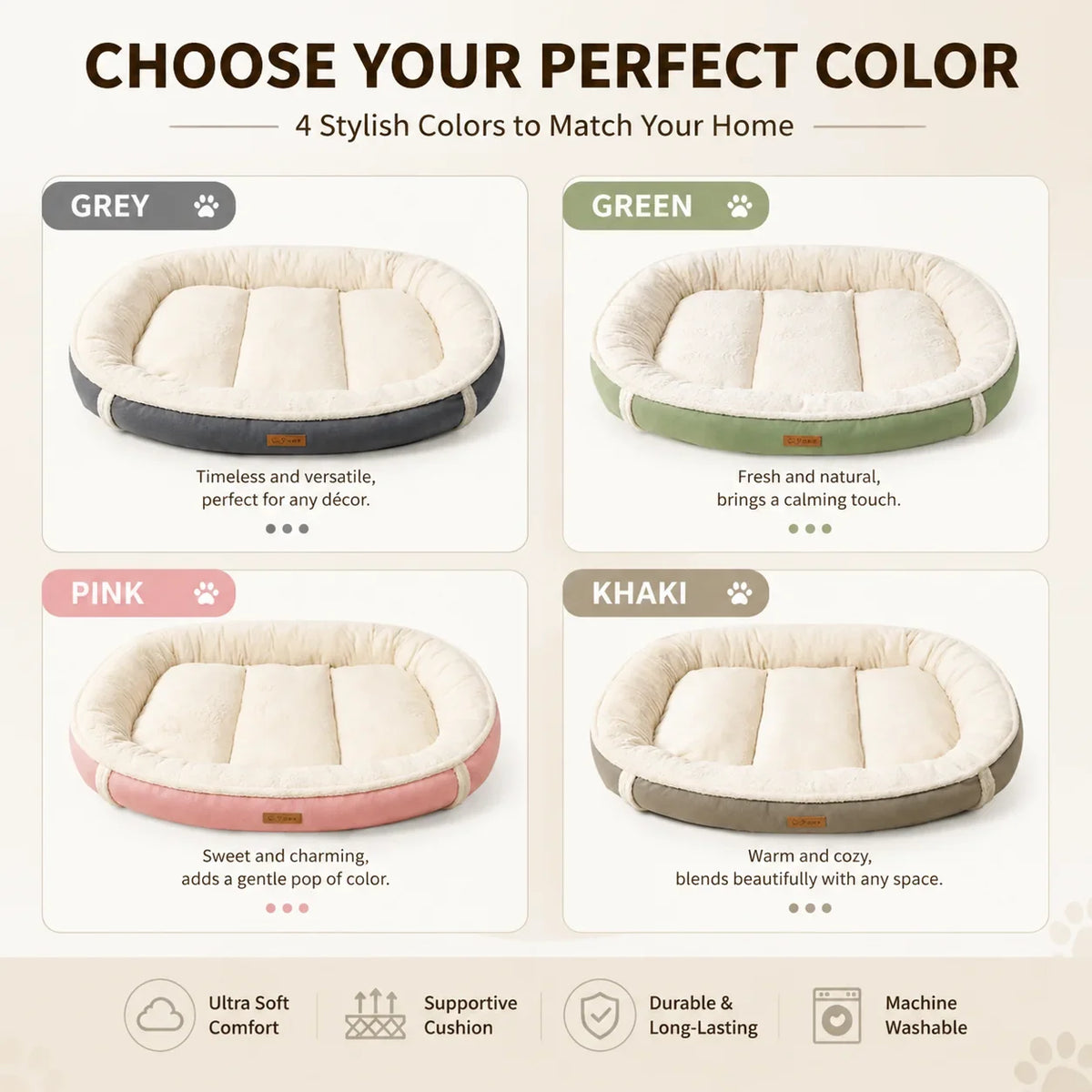Pet Bed Mat for Dogs Cats Washable Soft Sofa - MyPetDollar.com