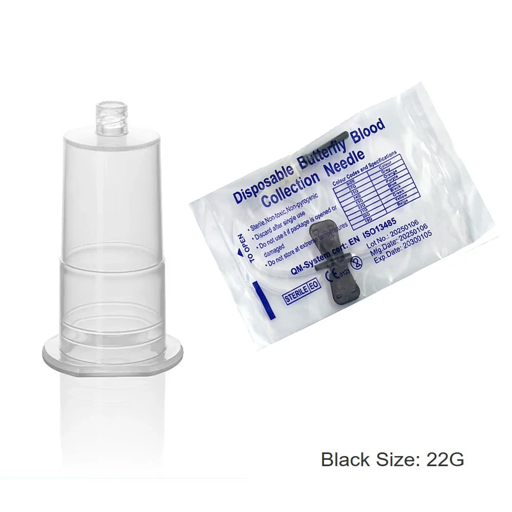 Lot Disposable Butterfly Blood Collection Needle Double Wing – Cat Supplies