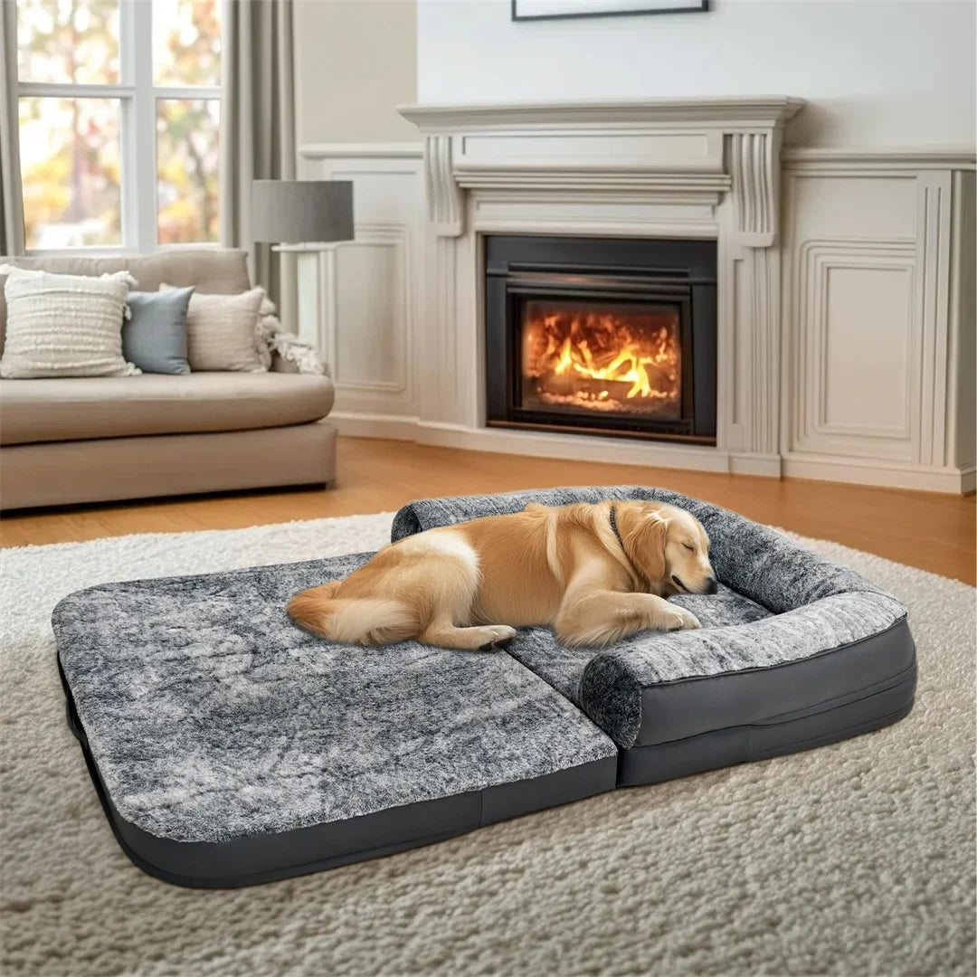 180cm Long Human-Size Giant Dog Bed Foldable - MyPetDollar.com