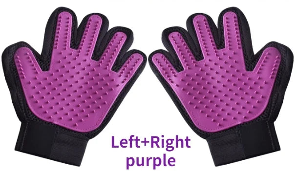 Cat grooming glove for cats wool Pet Hair - MyPetDollar.com