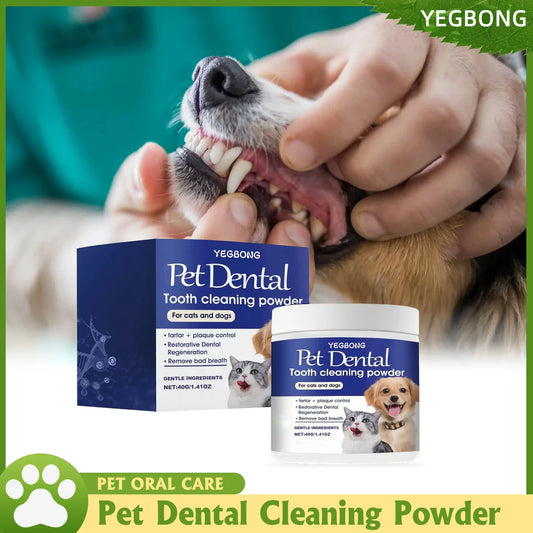 Pet Dental Cleaning Powder Eliminates Oral - MyPetDollar.com
