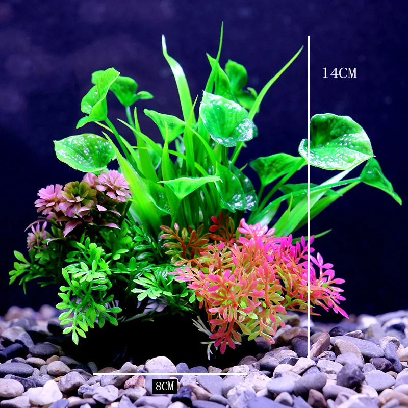 Artificial Water Plant Flower Set Sight of - MyPetDollar.com