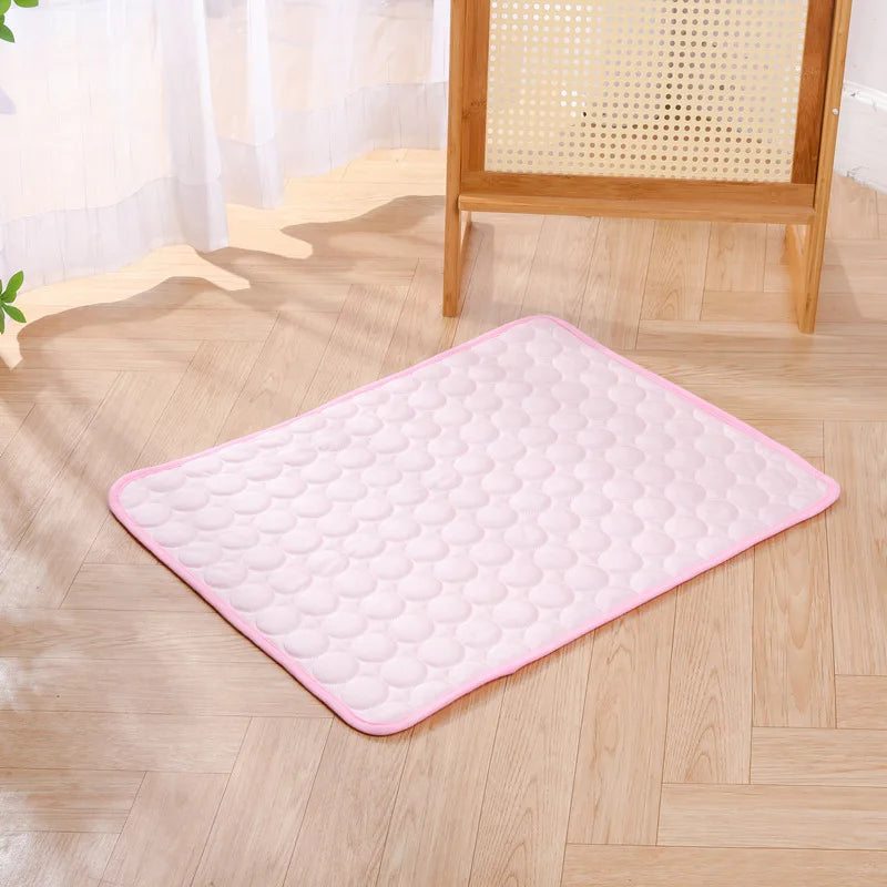 Pet Summer Ice Silk Mat Cooling Sleeping Mat - MyPetDollar.com