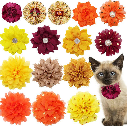 50pcs Thanksgiving Dog Accessories Fall - MyPetDollar.com