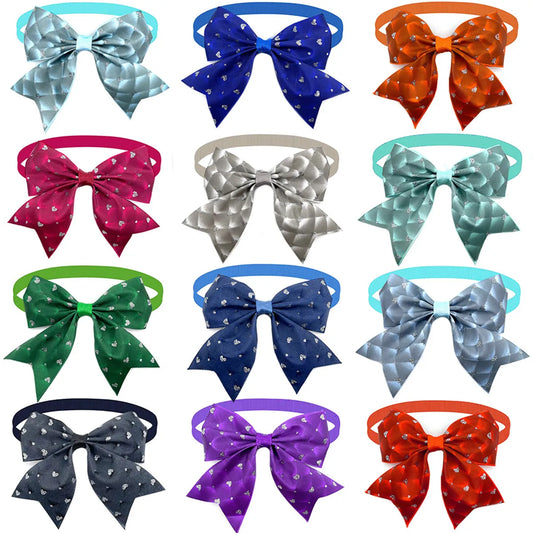 50/100pcs Dog Bow Tie Love Style Pet - MyPetDollar.com