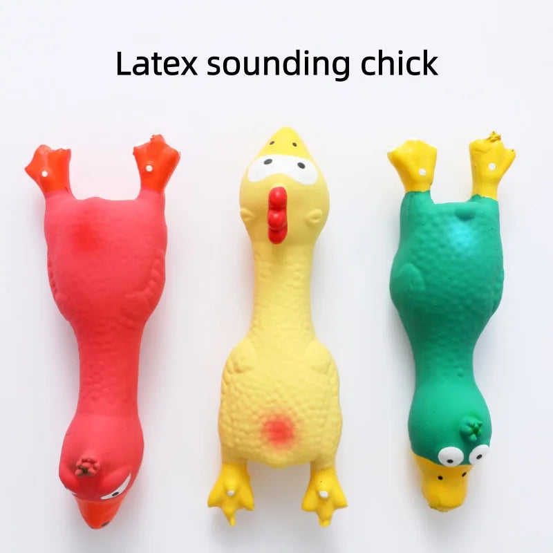 Bite Resistant Squeaky Dog Rubber Toy Latex - MyPetDollar.com