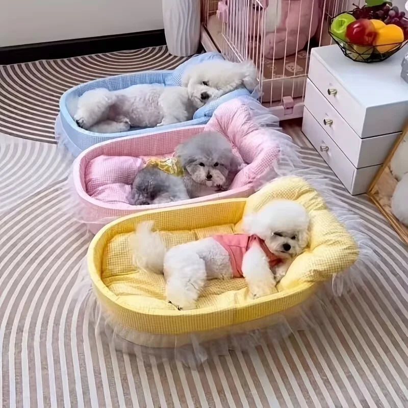 Cat Nest Macaroon Colour Small Dog Kennel - MyPetDollar.com