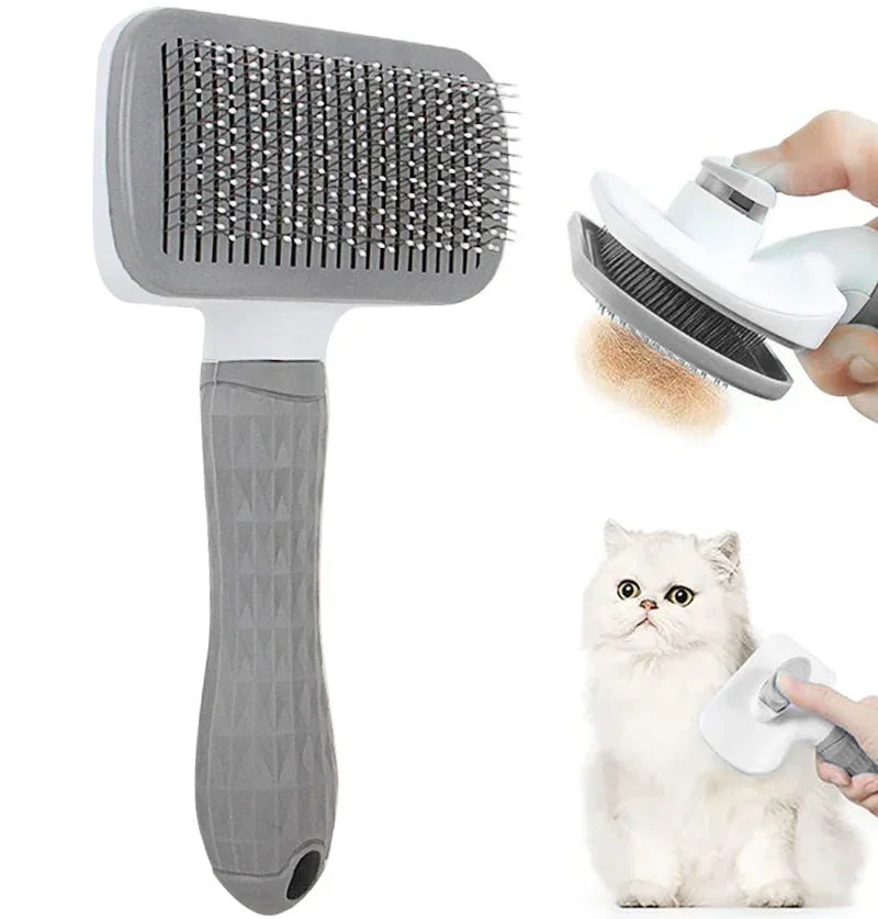Dog Supplies Bath Brush for Long‑hair Cat Hair Remover