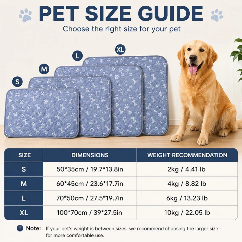 Pet Bed Mat Reusable Dog Diaper Cover - MyPetDollar.com