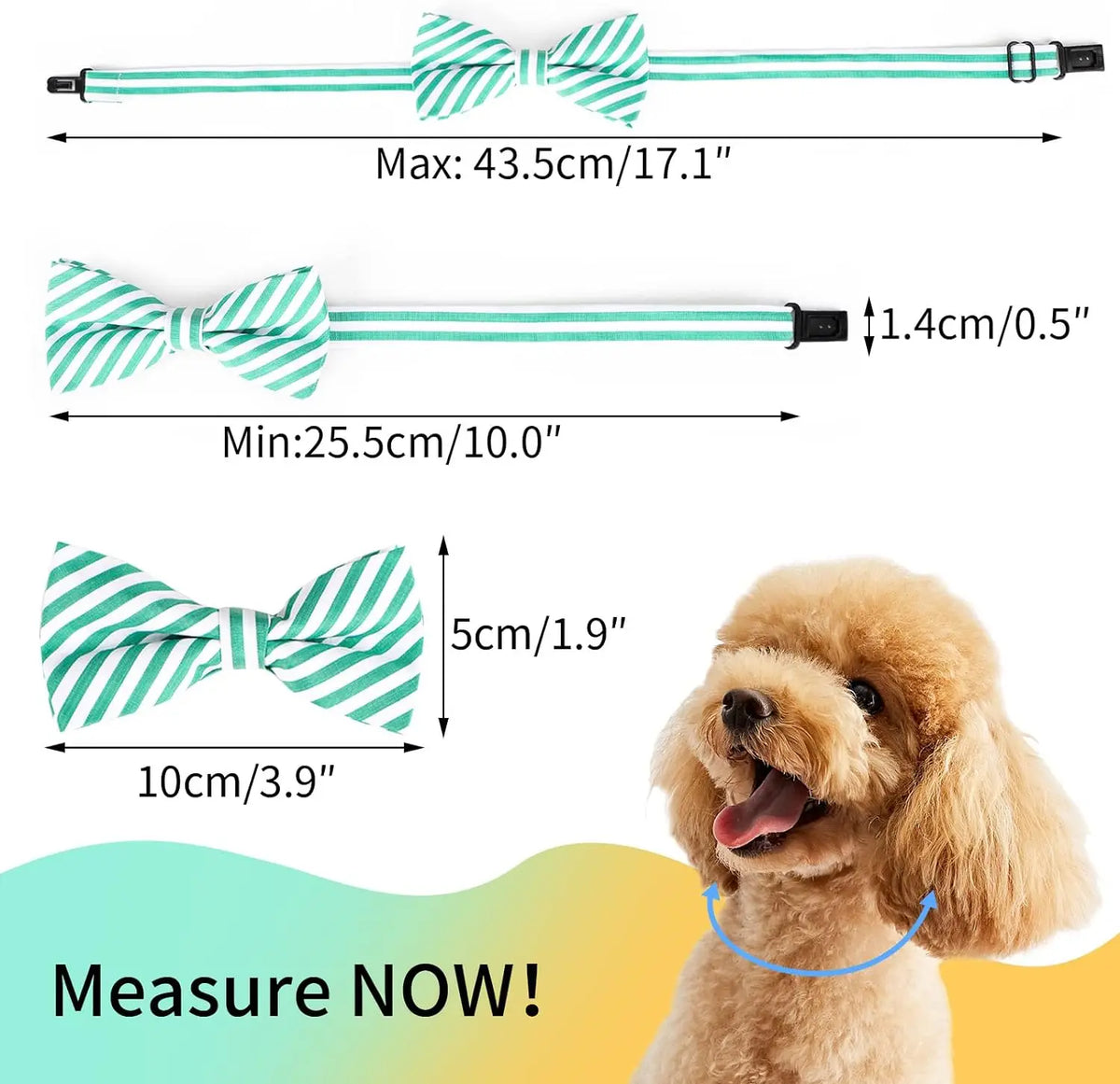 30/50Pcs Dog Bowties Soft Polyester Dog Bows - MyPetDollar.com