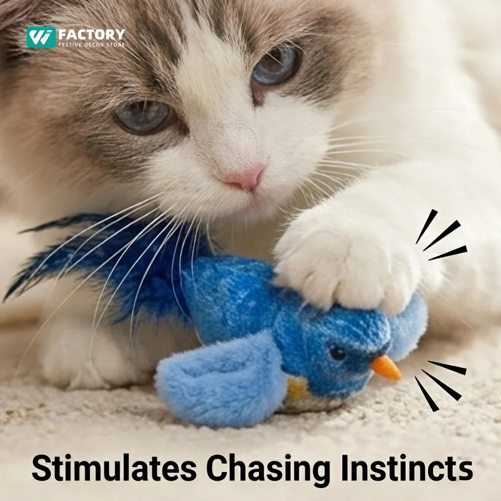 3pcs Indoor Interactive Birds Toy for Cat - MyPetDollar.com