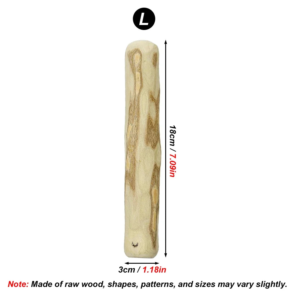 Natural Coffee Wood Dog Chew Stick Durable Dental Teeth – Dog Supplies