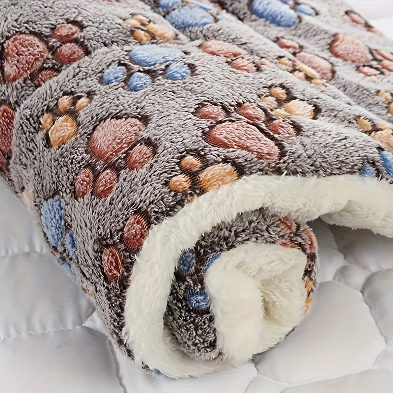 Thick Soft Flannel Pet Blanket Warm Fleece - MyPetDollar.com