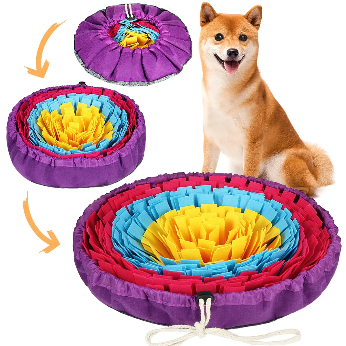 Vivifying Snuffle Mat for Dogs, Adjustable - MyPetDollar.com