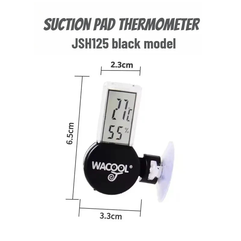 Reptile Hygrometer & Thermometer for Terrarium – 3 Colors