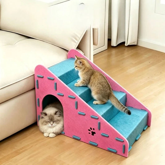 Sturdy Pet Stairs Steps for Dogs & Cats, - MyPetDollar.com
