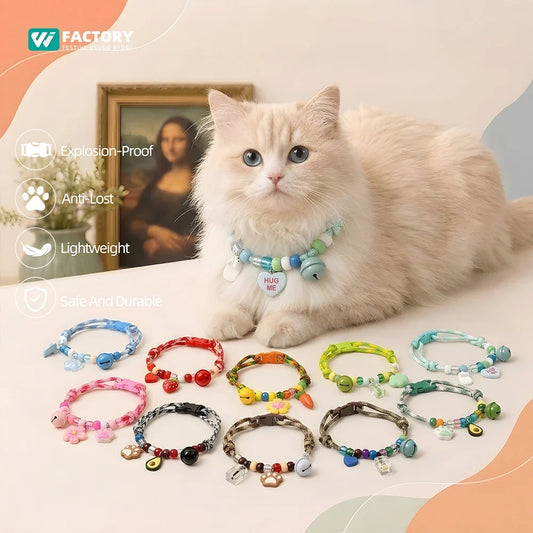 Pet Beaded Necklace Accessories - MyPetDollar.com