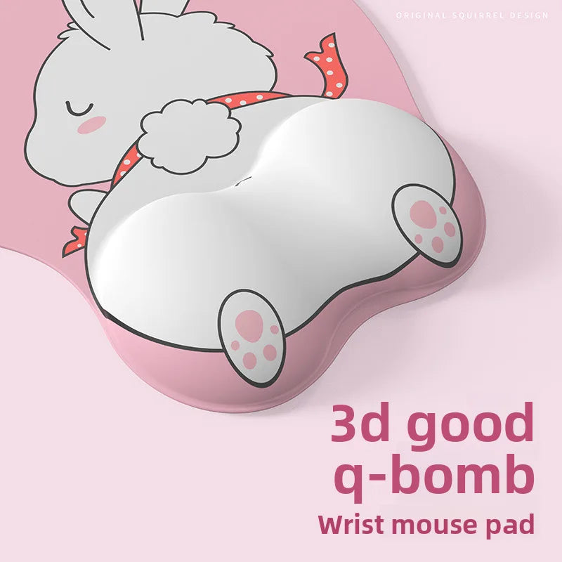 Kawaii Animals Style Girl Ergonomics Mouse - MyPetDollar.com