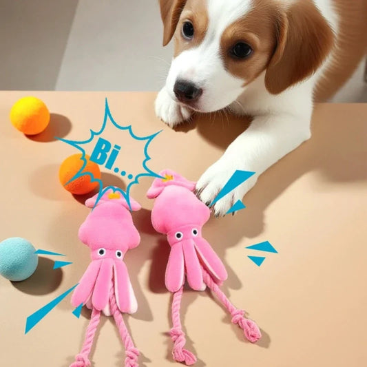 Dog Chew Toy Simulation Octopus Modeling - MyPetDollar.com