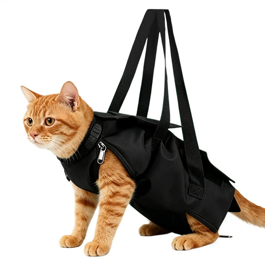 Waterproof Anti-Scratch Cat Grooming Bag - MyPetDollar.com