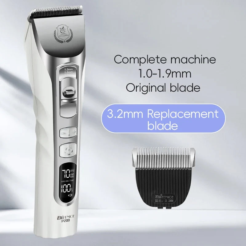 Fenice Upgrade 5000mA Capacity Cordless Lcd Screen Pets Dog – 18 Colors