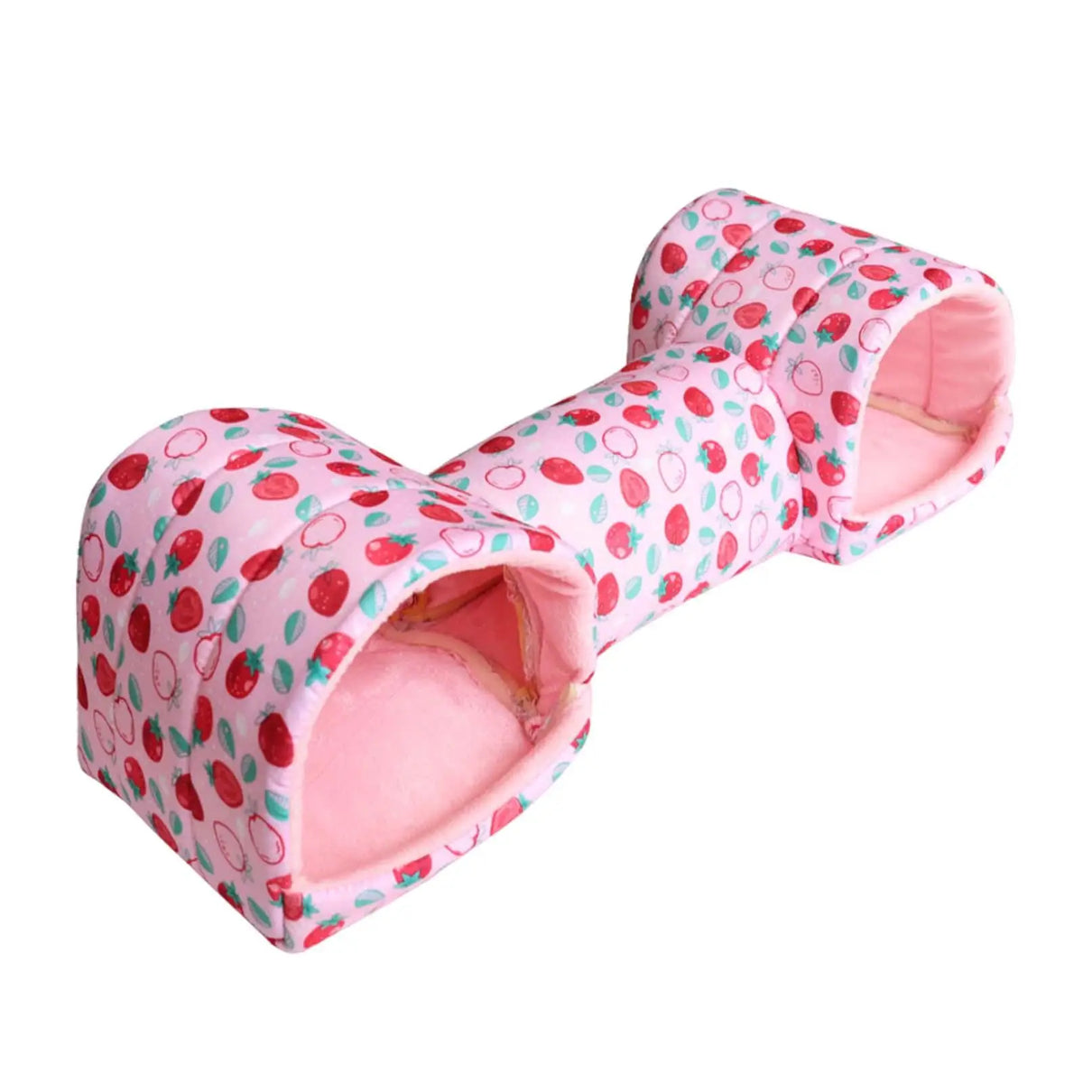 Soft Polyester Guinea Pig Tunnel Small Pet Hideout Tube – 3 Colors