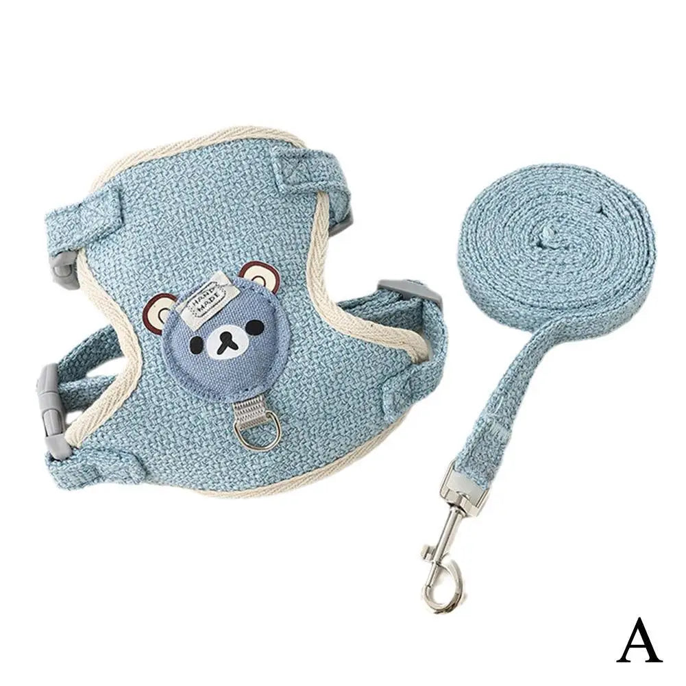 Lovely Small Pet Vest Chest Strap Dog Leash - MyPetDollar.com