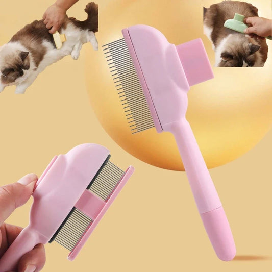 Cat Grooming Massage Brush Pet Open Knot - MyPetDollar.com