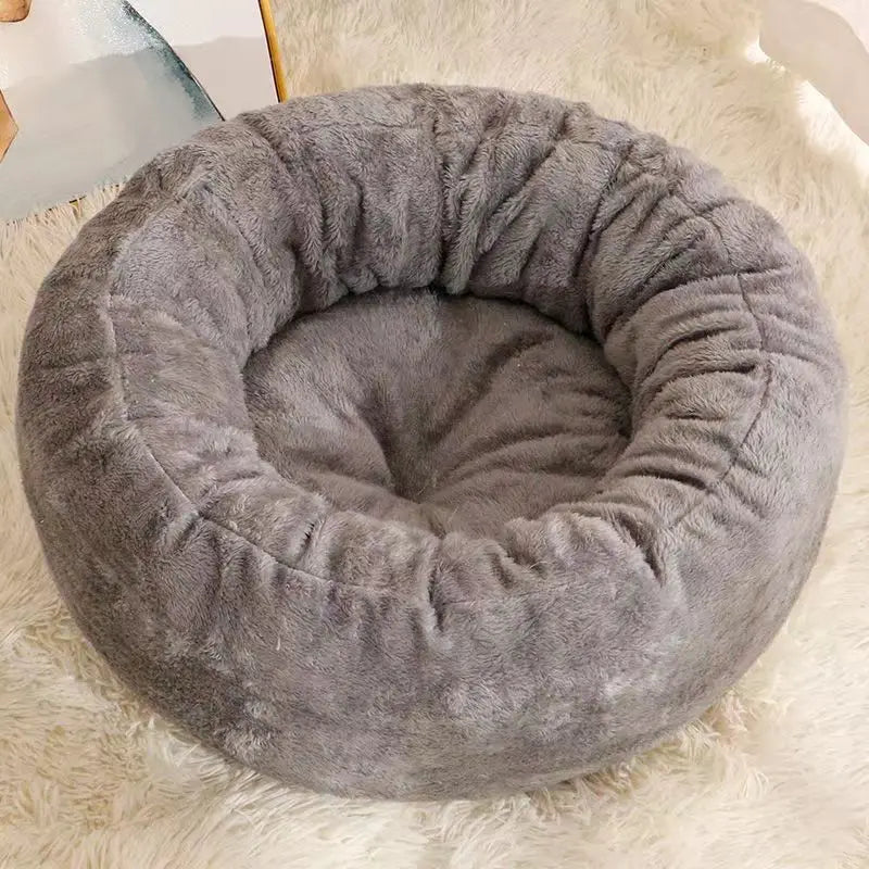 All Season Pet Bed Washable Cat Dog Round - MyPetDollar.com