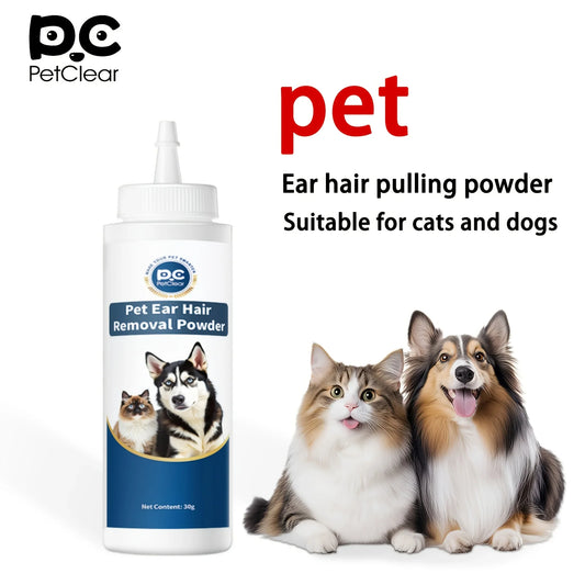 PETCLEAR Cat Dog Ear Powder Painless Ear - MyPetDollar.com