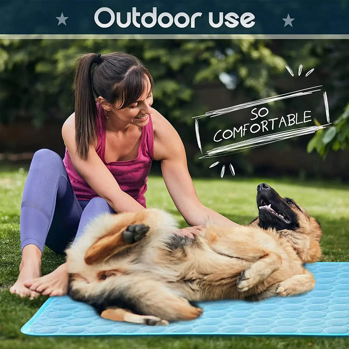 NONOR Dog Cooling Mat Summer Pet Bed for - MyPetDollar.com