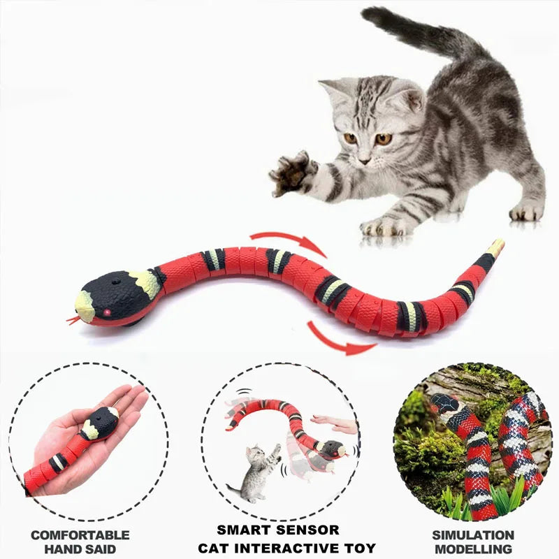 Smart Sensing Snake Cat Toys Electric - MyPetDollar.com