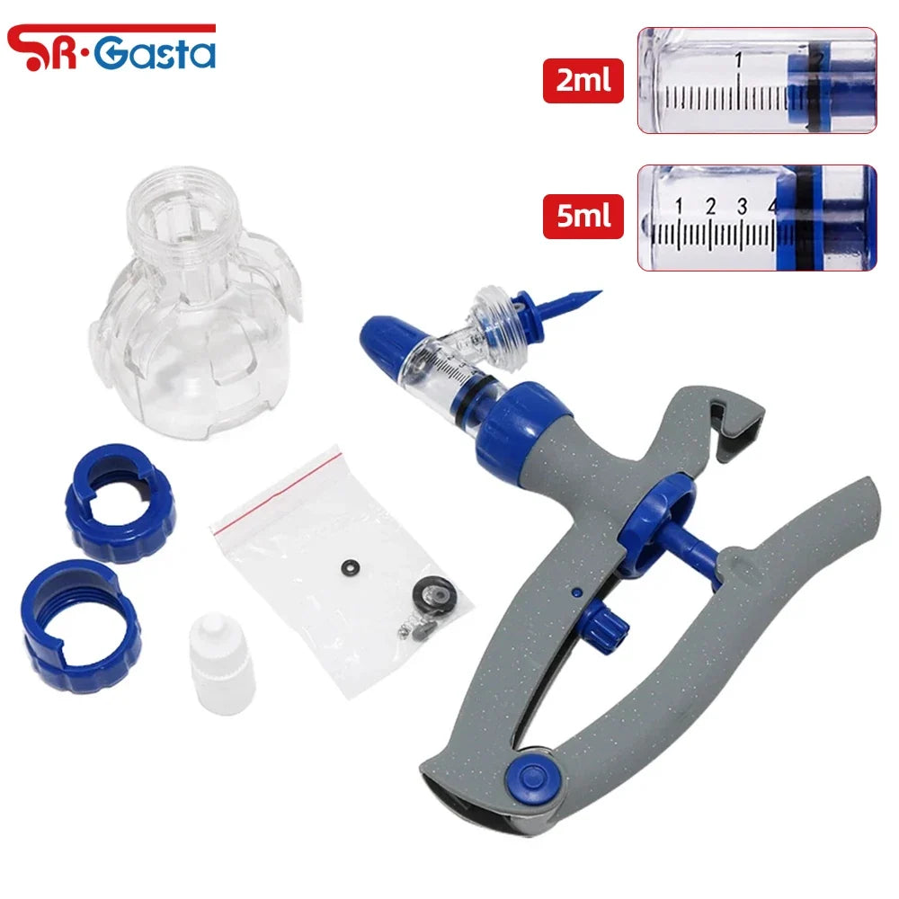 1/2/5ml Syringe Gun With Scale Veterinary - MyPetDollar.com