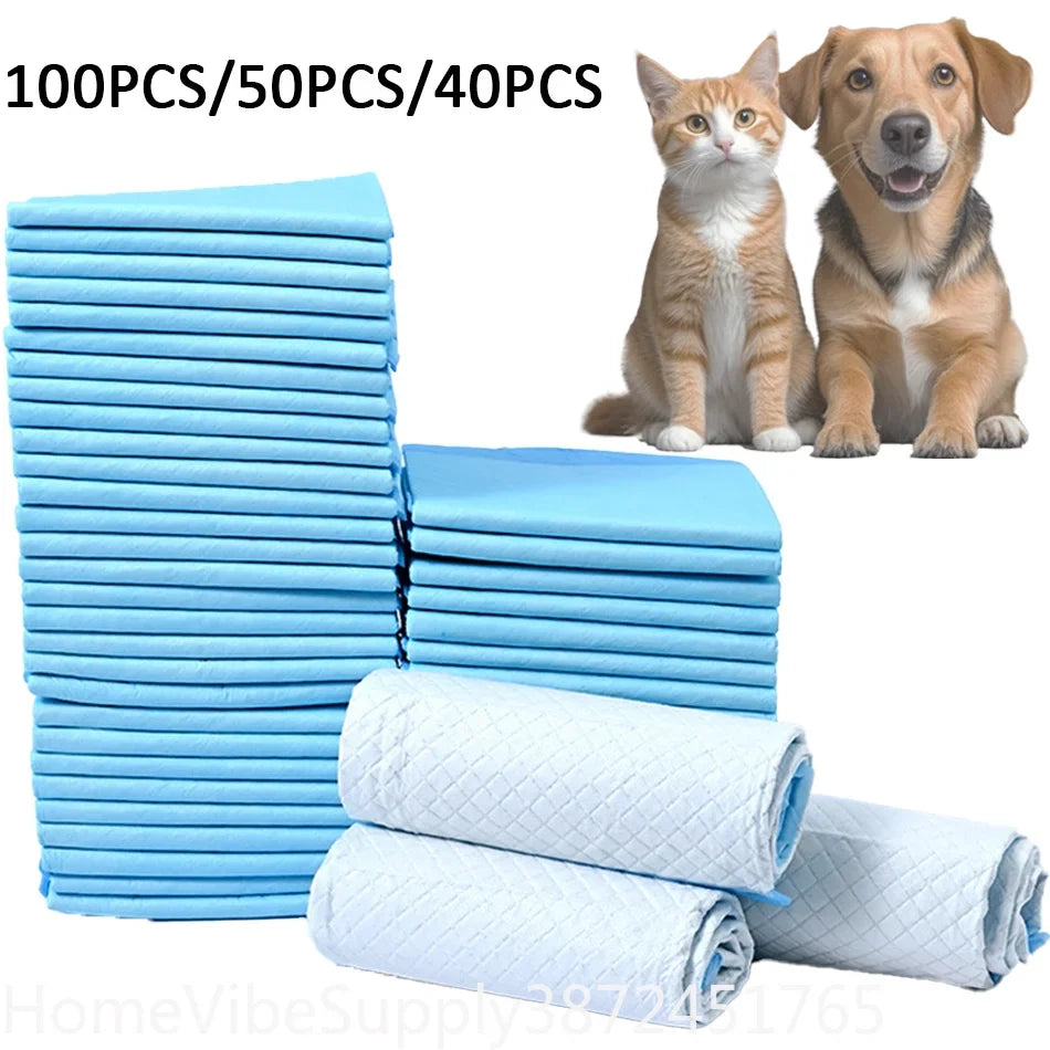 20/40/50/100Pcs Disposable Puppy Pee Pads - MyPetDollar.com